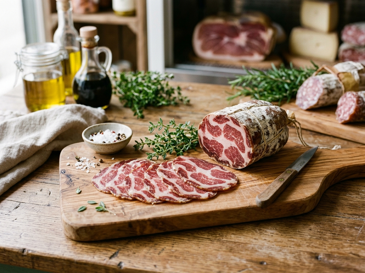 Coppa Stagionata alle Erbe Alpine